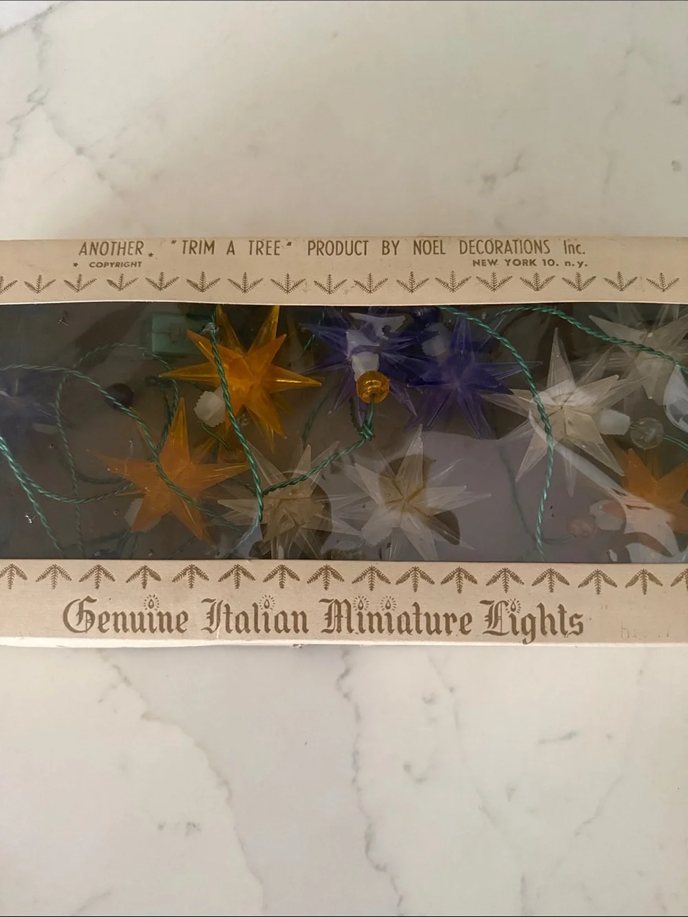 Vintage Italian Atomic  String Lights